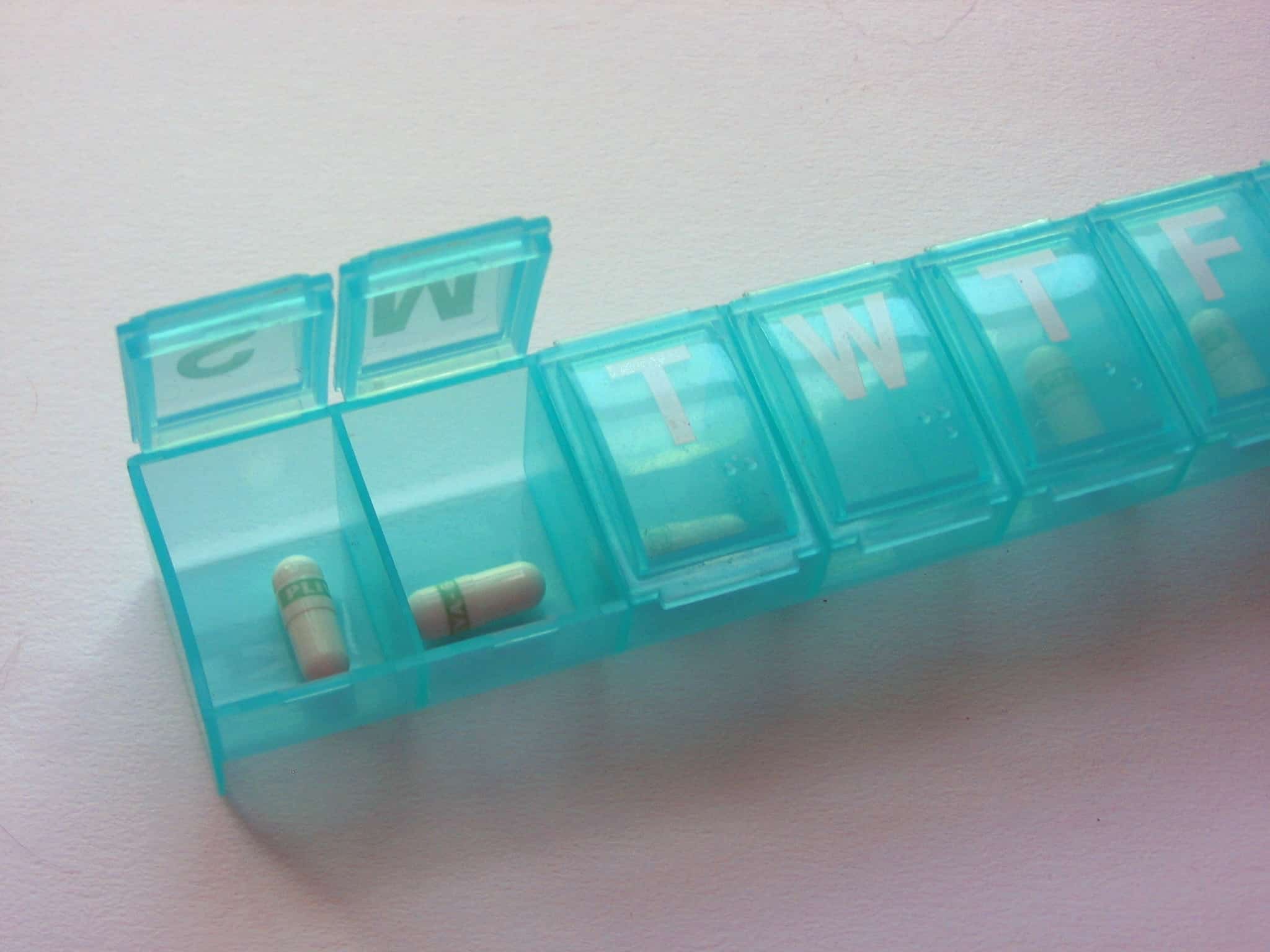 Put jewelry in a pill box so they don't get tangled