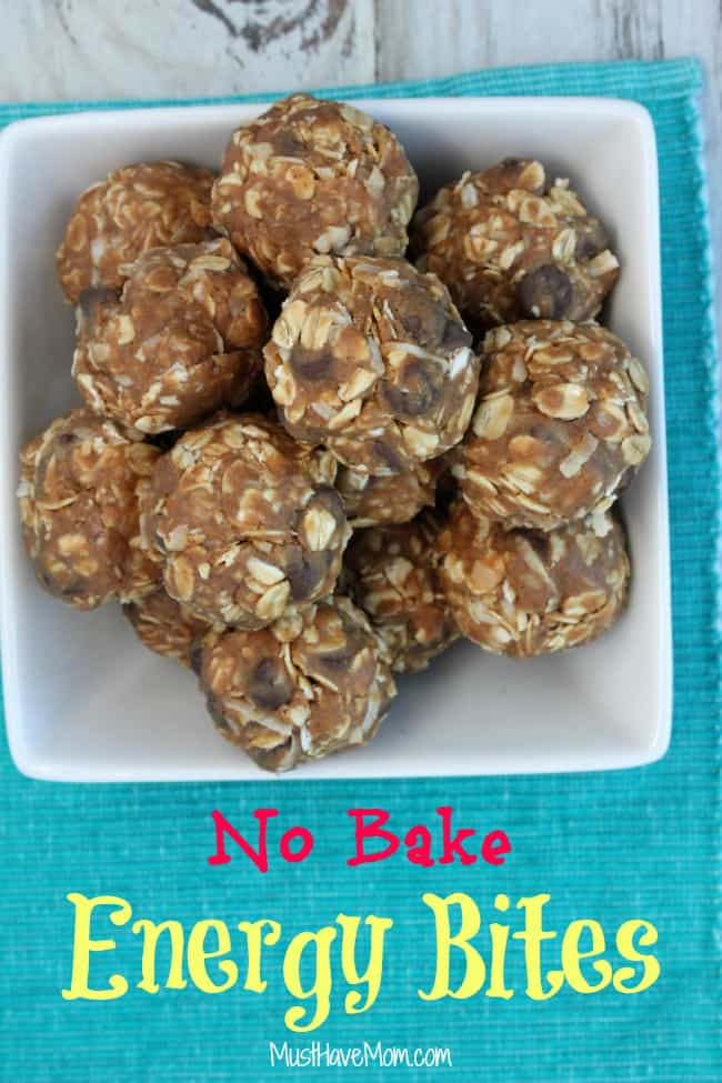 No Bake Energy Bites Recipe - Must Have Mom