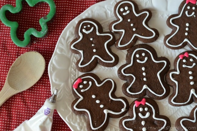Soft and Chewy Gingerbread Men Cookies