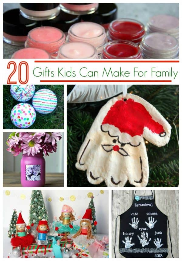 DIY Gifts Kids Can Make to Gift to Family & Friends - Must Have Mom