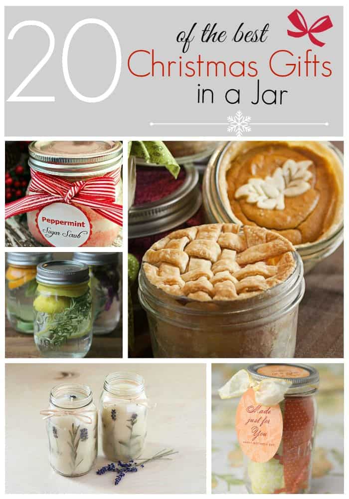 20 of the best Christmas Gifts in a Jar