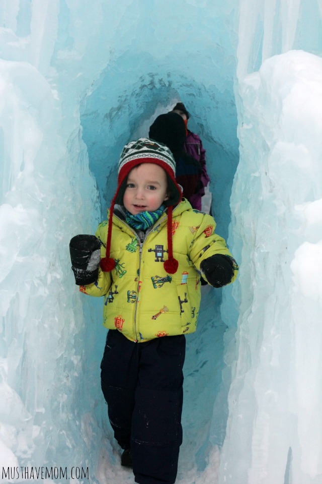 Minnesota Ice Castle Cave