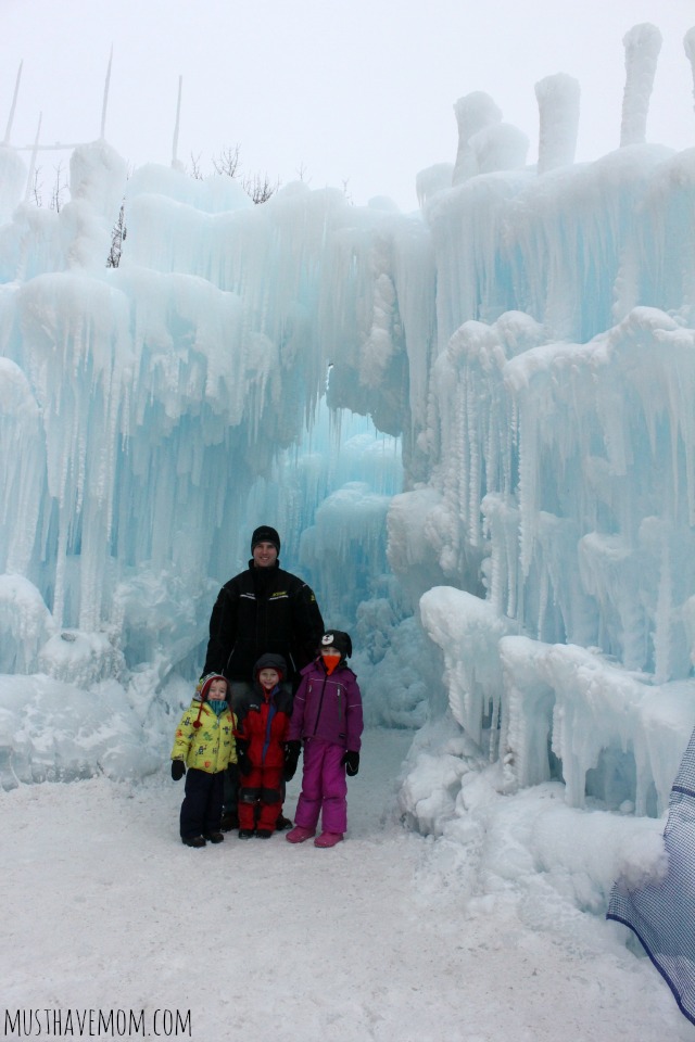 Minnesota Ice Castles Entrance