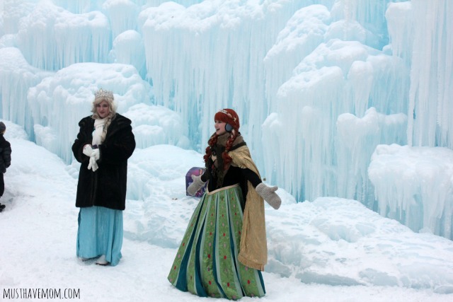 Minnesota Ice Castles Frozen Skit