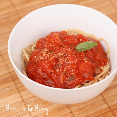 Quick Marinara Sauce for busy nights