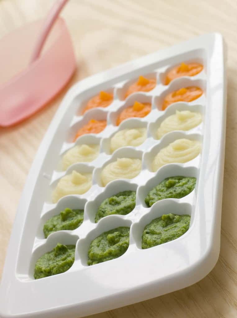 How To Freeze Homemade Baby Food