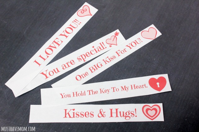 Free printable hershey kisses sayings