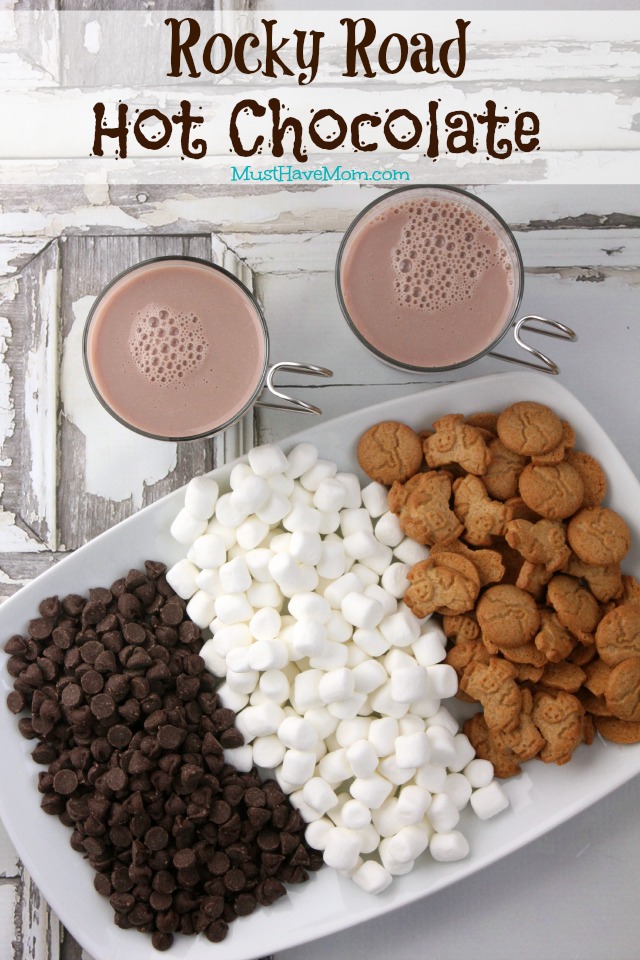 Rocky Road Hot Chocolate Recipe + Hot Chocolate Bar