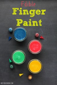 DIY Edible Baby Paint 3 ways using Yogurt - Active Littles