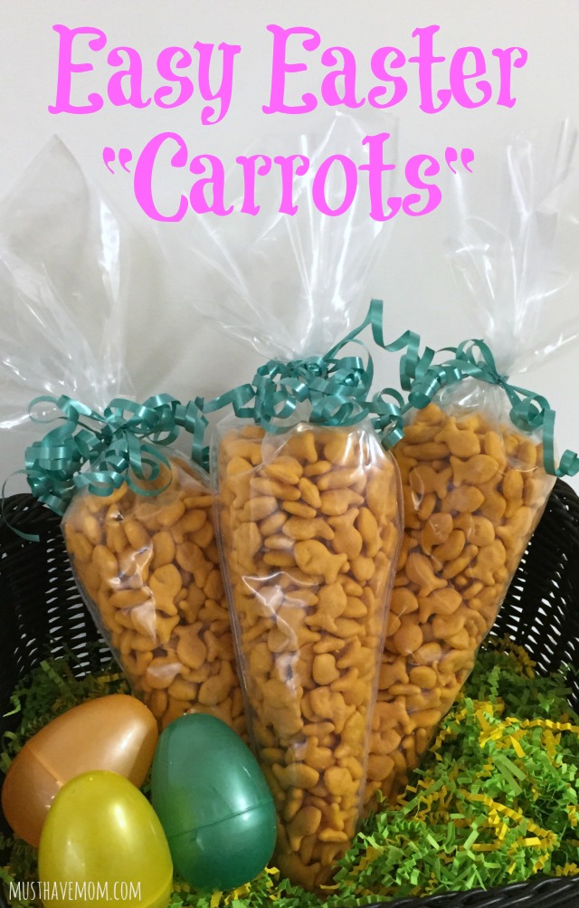 Easy Easter Carrots - Great Easter treat for the kids that isn't candy!