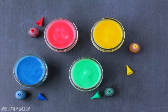 Edible Paint For Baby Finger Paint - Fun with Mama