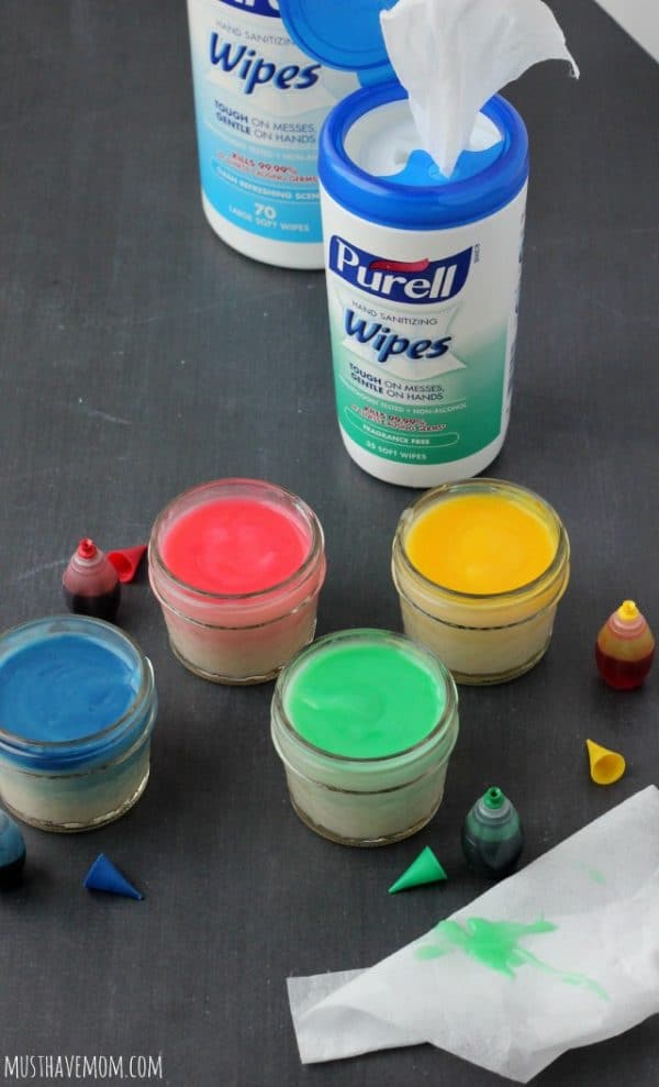 DIY Edible Finger Paint Recipe For Babies and Toddlers!