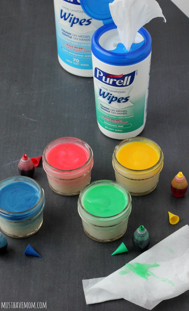 One Savvy Mom ™  NYC Area Mom Blog: DIY Edible Toddler Finger Paints  Recipe - Dries Glossy + Doesn't Crack Off Paper Like Other Recipes! 2 Safe  & Simple Ingredients From Your Kitchen