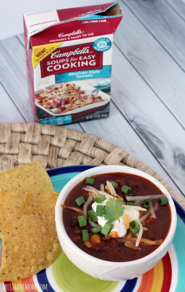 Weeknight Taco Soup Recipe ready in 30 minutes!