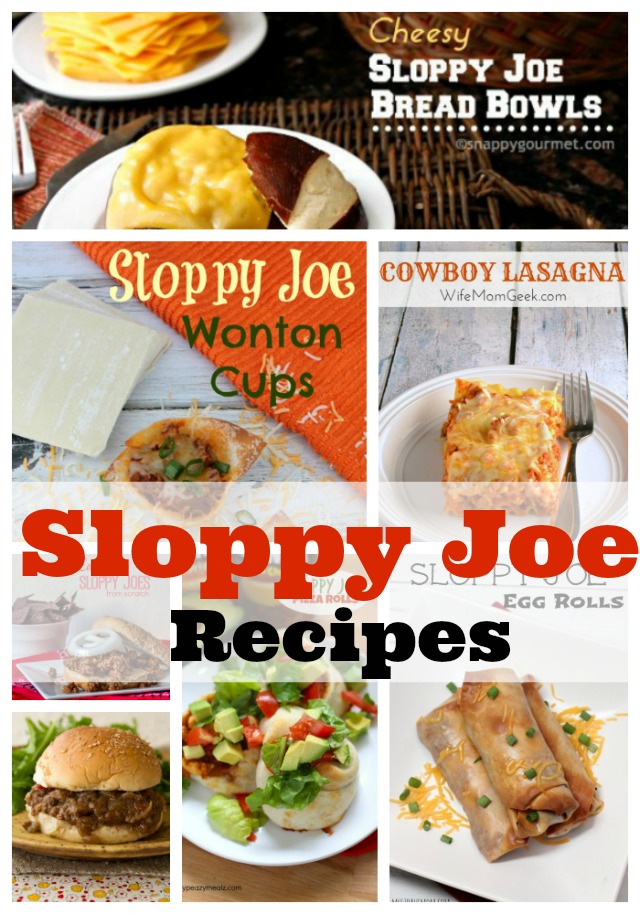 Celebrate National Sloppy Joe Day TODAY With These 10 Delicious Sloppy Joe Recipes