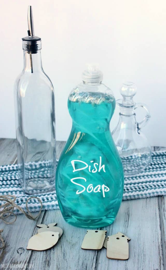 Easy DIY Nautical Dish Soap Bottles - Must Have Mom