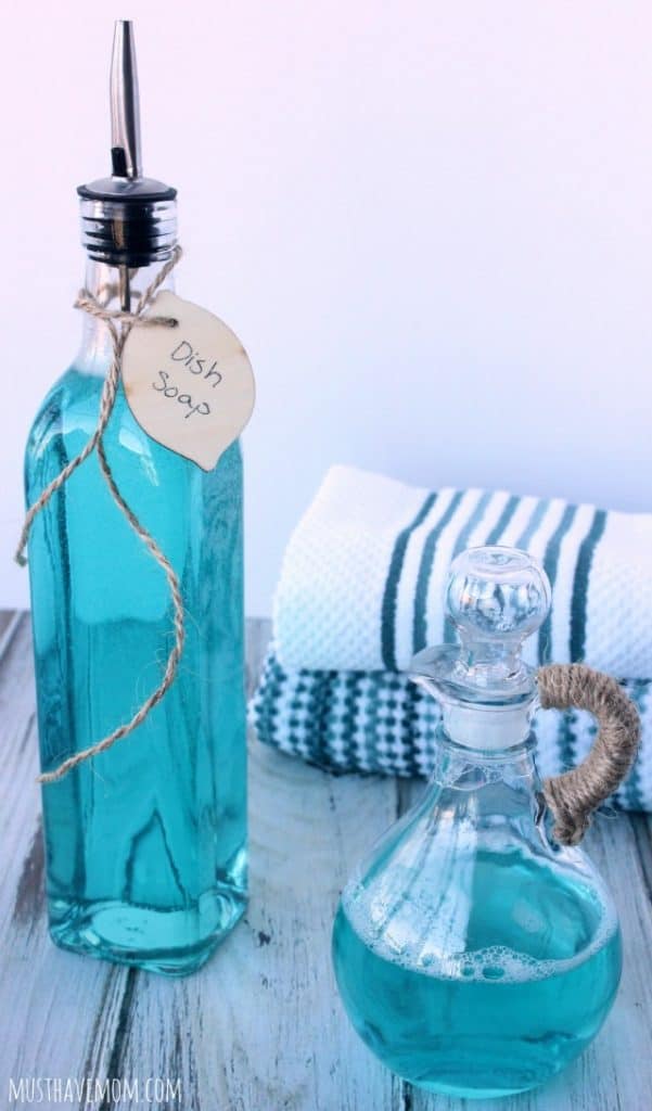 DIY Nautical Dish Soap Bottles