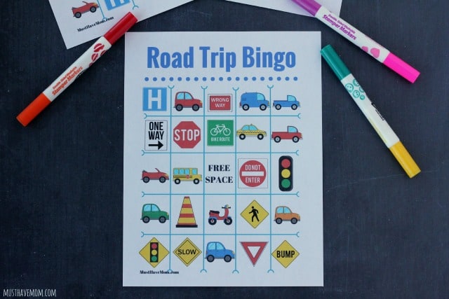 Free Travel Bingo Printable + Road Trip Essentials!