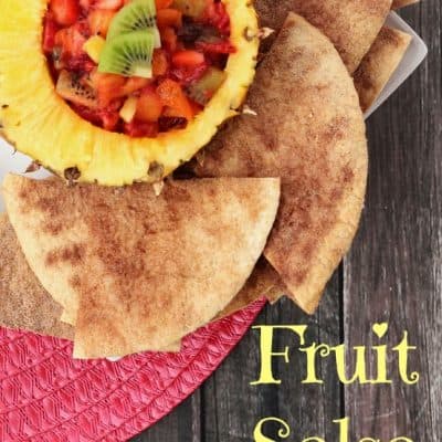Fruit Salsa With Homemade Cinnamon Chips Recipe