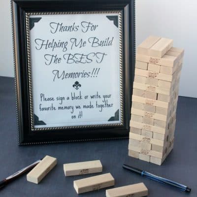 Graduation Party Guest Book Idea With Free Printable!