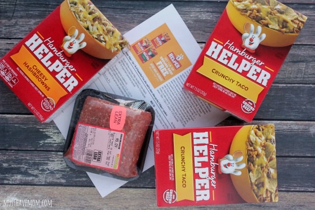 Hamburger Helper Free Ground Beef Rebate