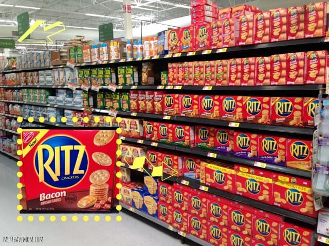 Ritz Crackers at Walmart