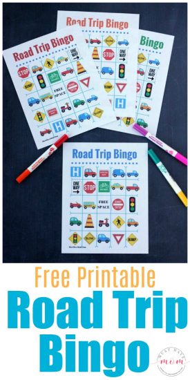 Free Travel Bingo Printable + Road Trip Essentials!