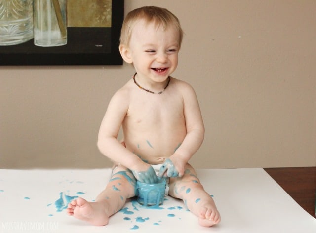 Messy Baby - Dreft for Active Babies