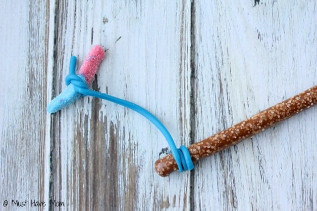 Pretzel Fishing Rods Party Food Idea