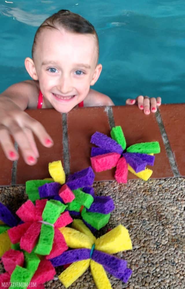 DIY Water Bomb Flowers Pool Toy & Game Idea