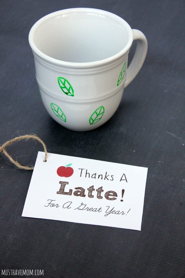 DIY Tea Mug and Free Printable Gift Tag