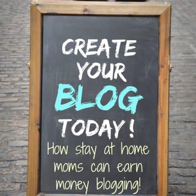 How Stay At Home Moms Can Earn Money Blogging