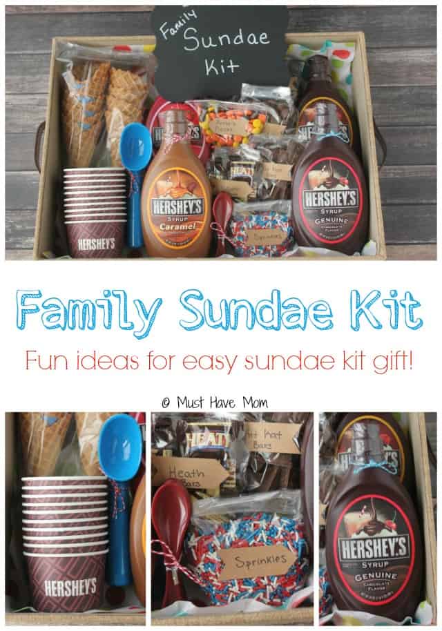 DIY Ice Cream Sundae Gift Basket, Gifts Your Friends and Family Will Love