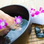 DIY Foot Soak For Dry Cracked Feet