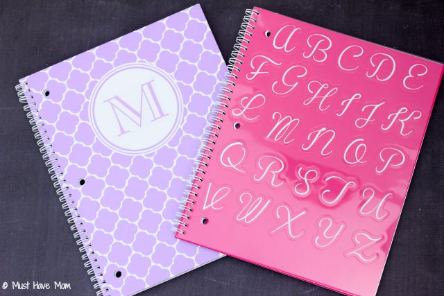 DIY Washi Tape Notebooks and Pencils