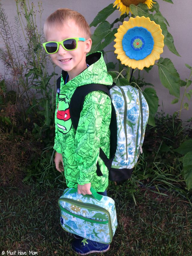 kindergarten backpacks and lunch boxes