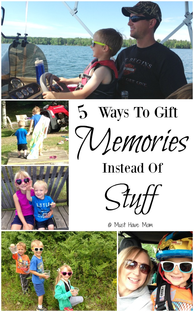 5 Ways To Gift Memories Instead Of Stuff This Christmas!