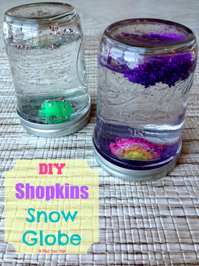 Shopkins store snow globe