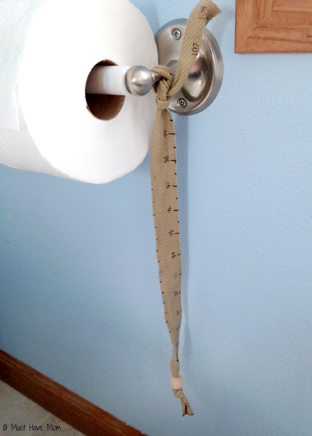 DIY Toilet Paper Holder - Must Have Mom