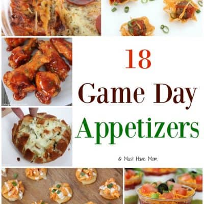 18 Game Day Appetizers