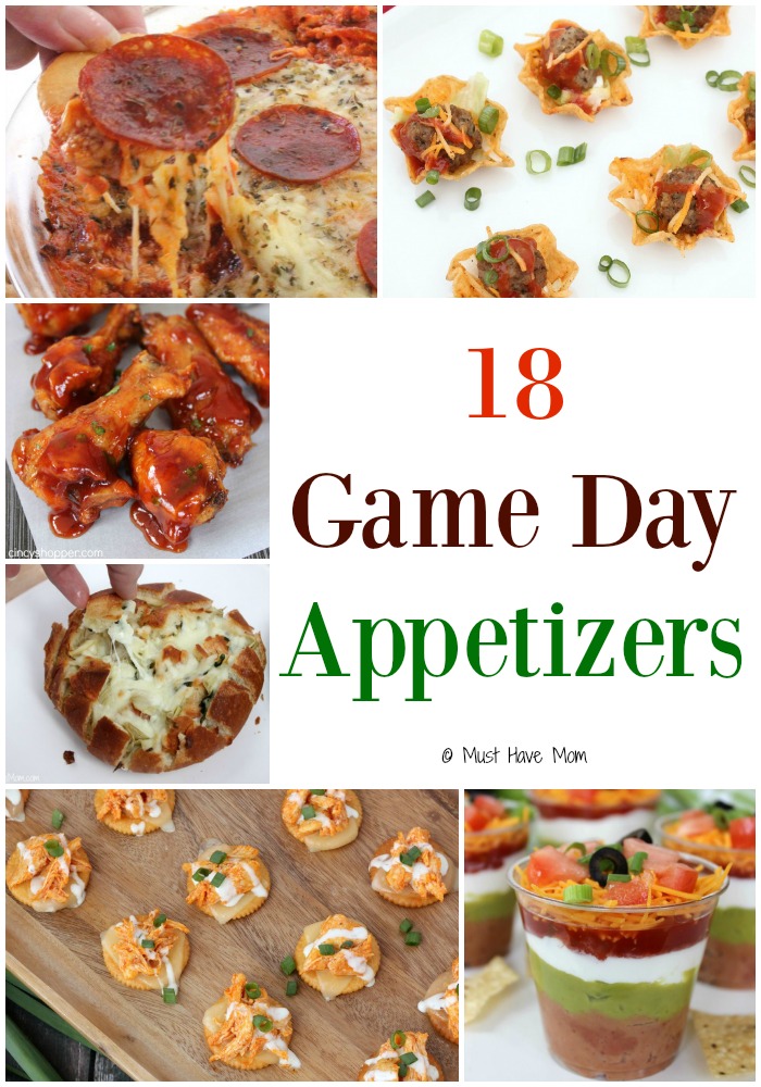 18 Game Day Appetizers