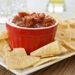 The BEST Restaurant Style Salsa Recipe Made With Canned Ingredients From The Pantry!