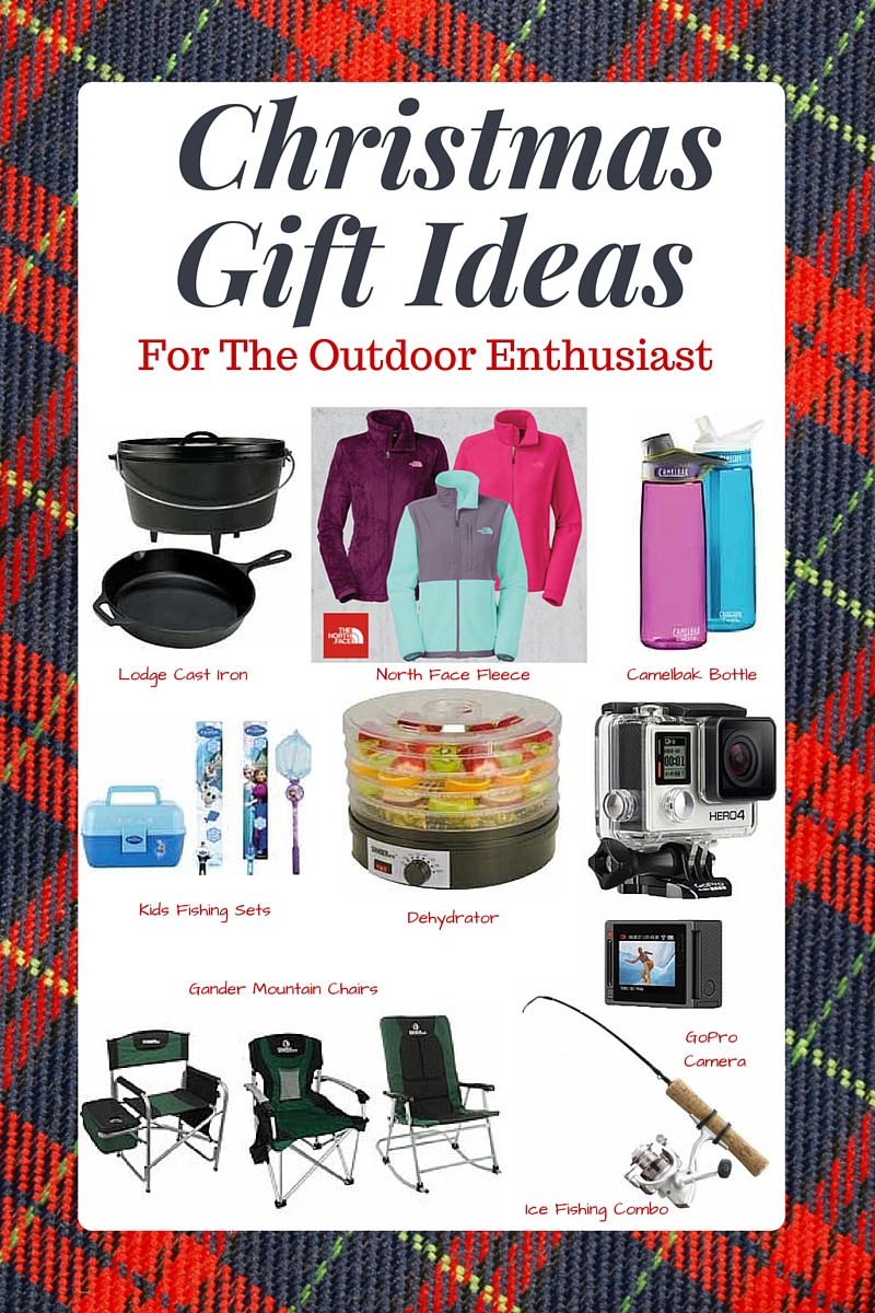 Christmas Gift Ideas For the Outdoor Enthusiast! Great gift ideas for active people who like to hunt, fish, camp or be outside! Plus where to find the best prices on this stuff!