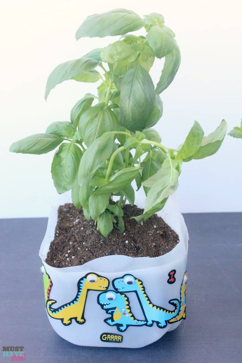 How To Make Self Watering Planters Out Of Milk Jugs! - Must Have Mom