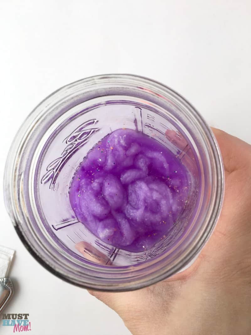 Disney Star Darlings Galaxy Jar Craft Idea with step by step instructions! Fun galaxy jar that can be used as a calming jar or decoration. Inspired by Star Darlings book series. Great kids DIY project. Rainy day craft!