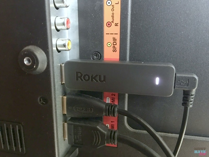 Roku streaming stick instead of cable tv
