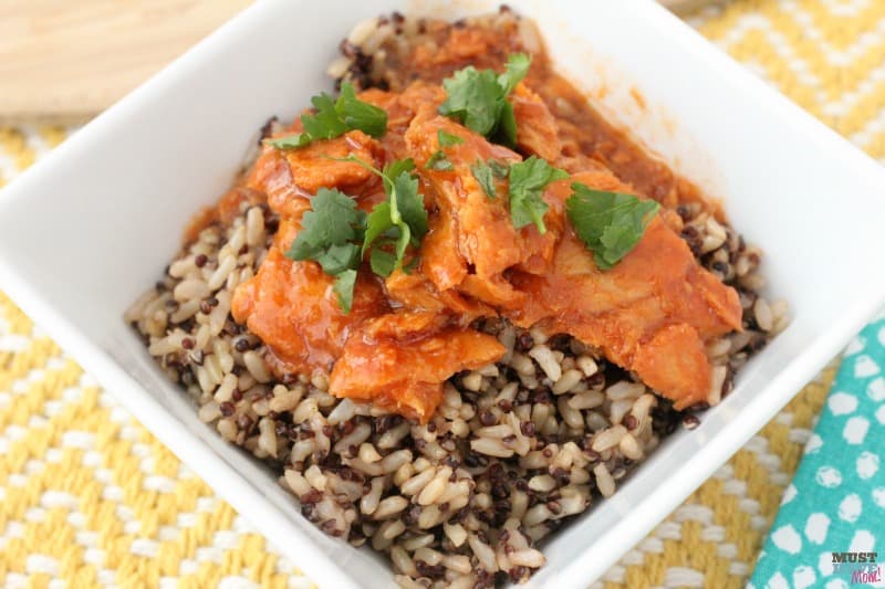 Sweet and Spicy Honey Lime Salmon over Brown Rice and Quinoa Recipe! Lunch Idea Ready In Under 5 Minutes!