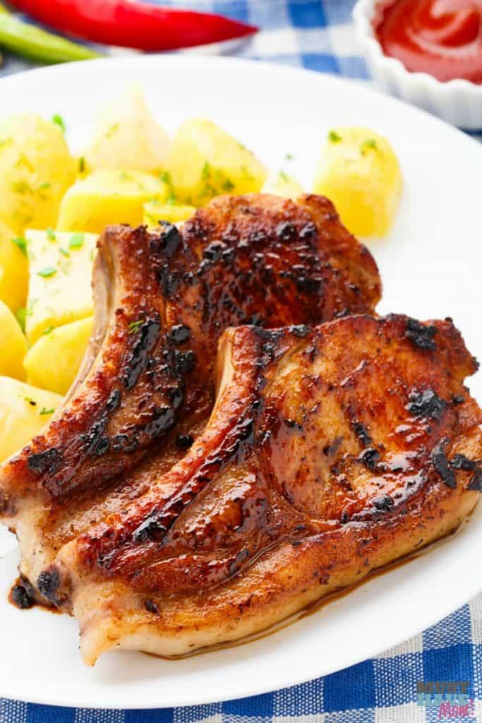 Pork chop best sale pressure cooker time