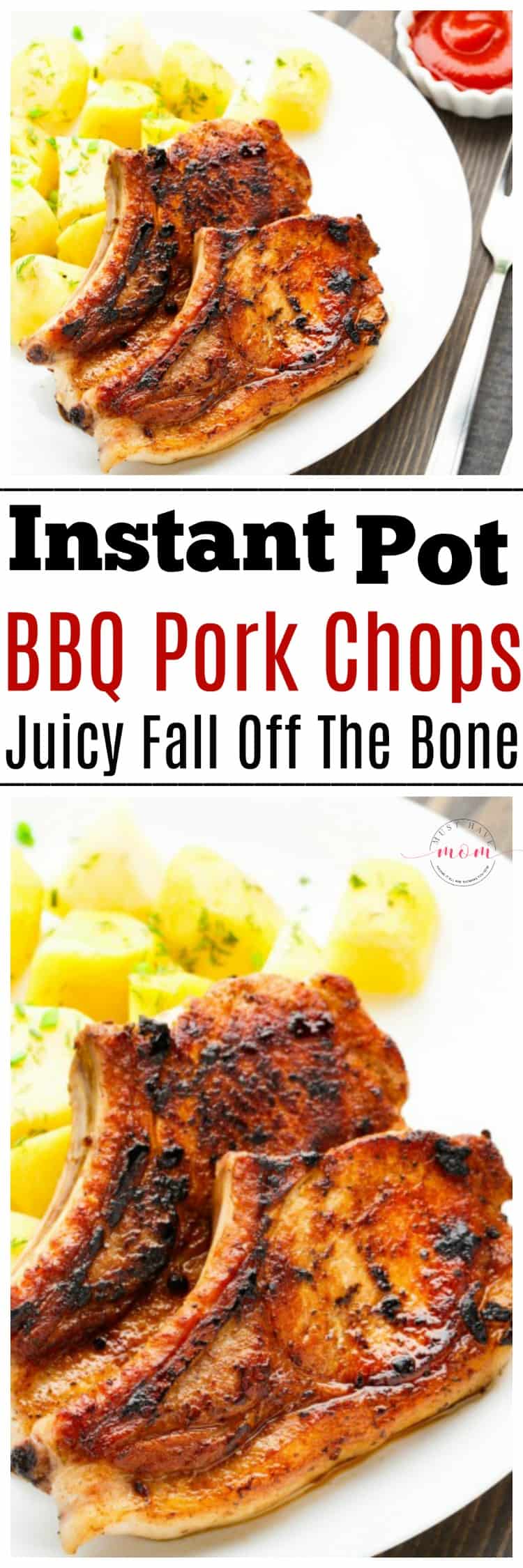 Instant pot discount barbeque pork chops