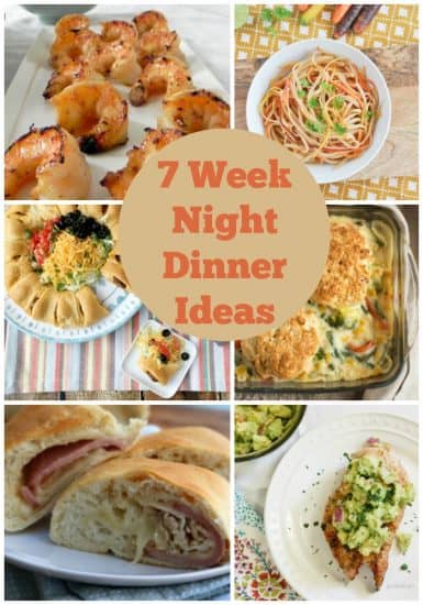 Weekly Meal Plan - Week 2 - Must Have Mom